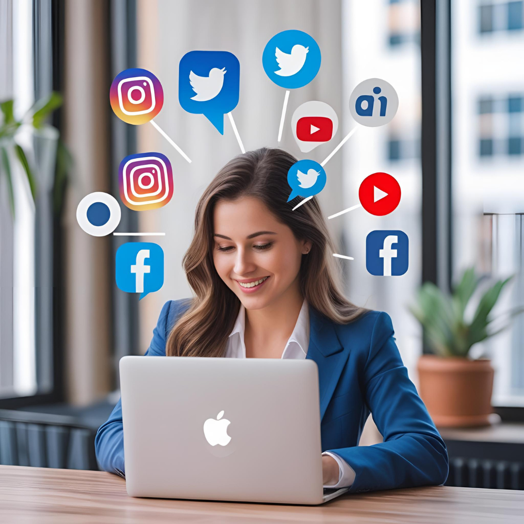 إدارة حسابات التواصل الاجتماعي